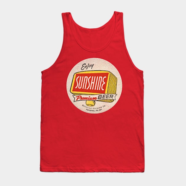 Sunshine Beer, PA --- Breweriana Tank Top by CultOfRomance